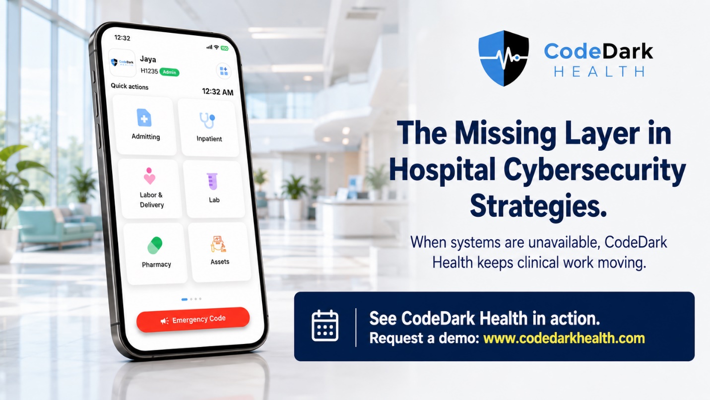 Healthcare cybersecurity strategy strengthened by a clinical continuity layer
